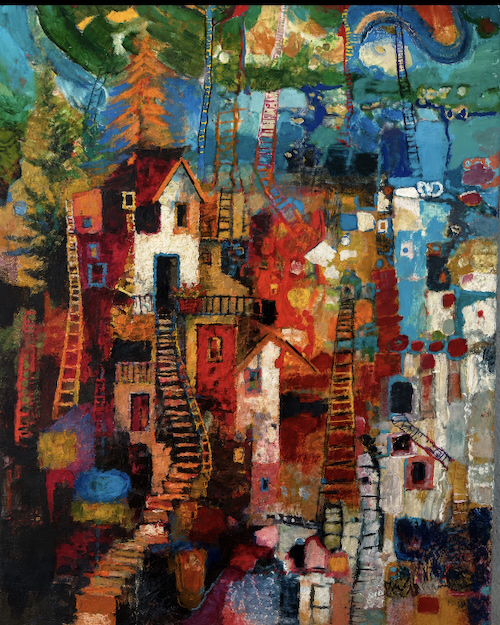 Click to view detail for Ladders 20x16 $725